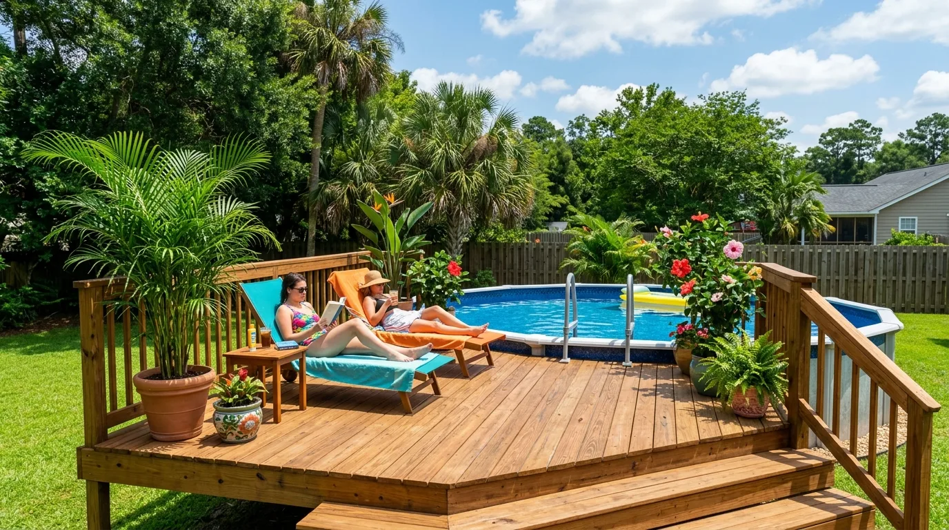 12 Pool Deck Decorating Ideas for Summer Vibes